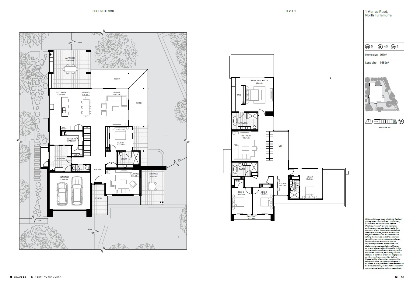 Floorplan - 1 Murrua Road